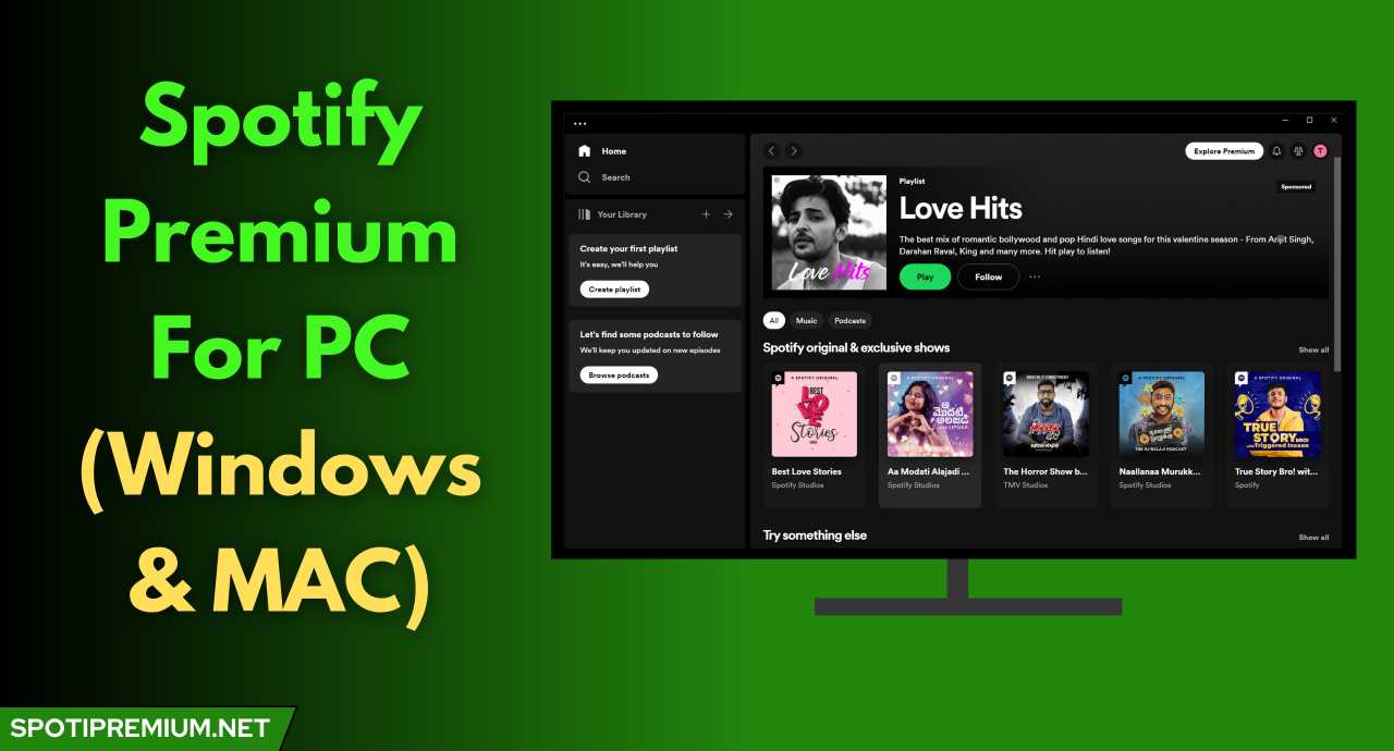 Spotify Premium For PC